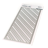 Essentials: Slim fancy diagonal stripes die
